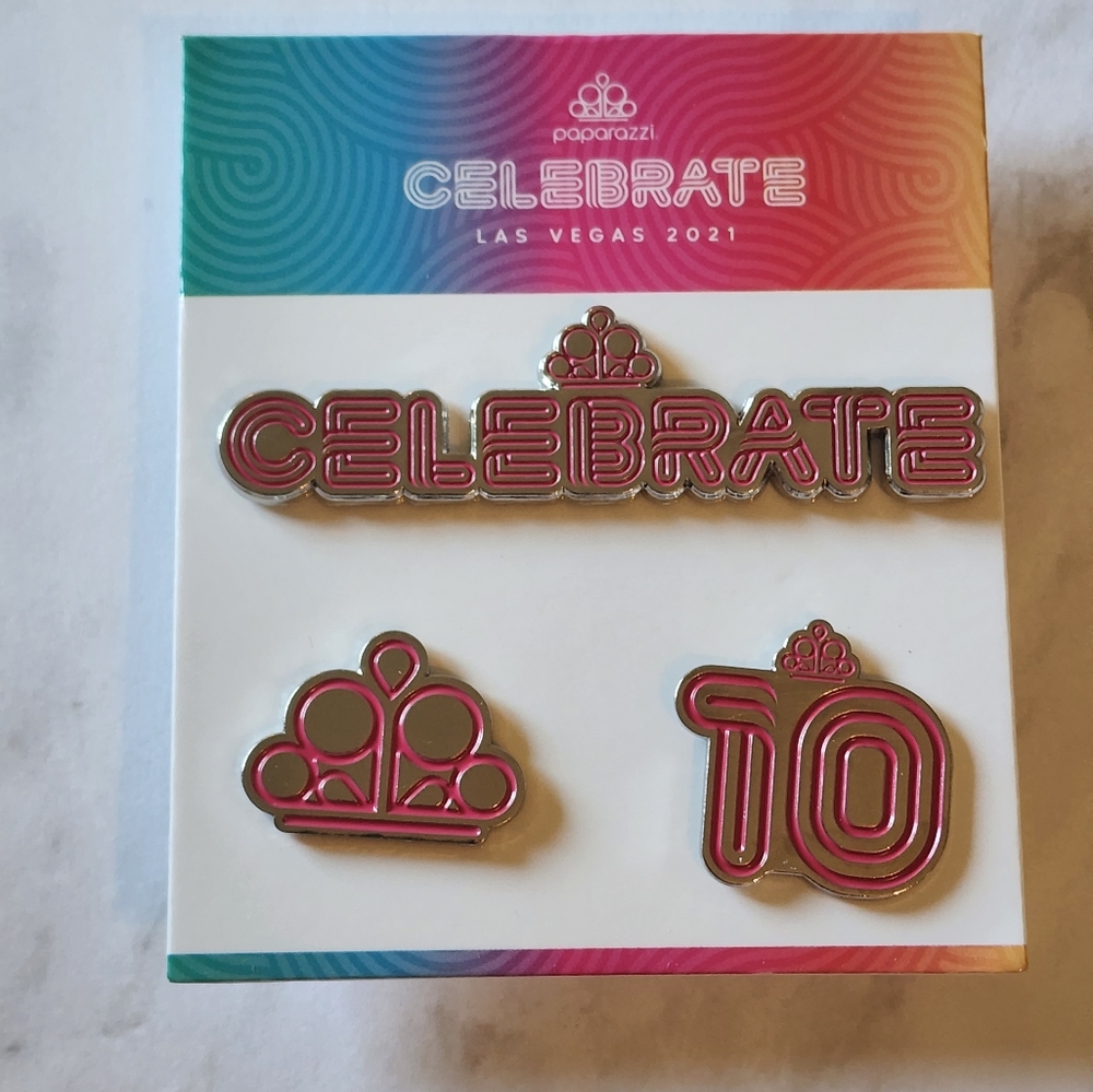 10 year anniversary pins